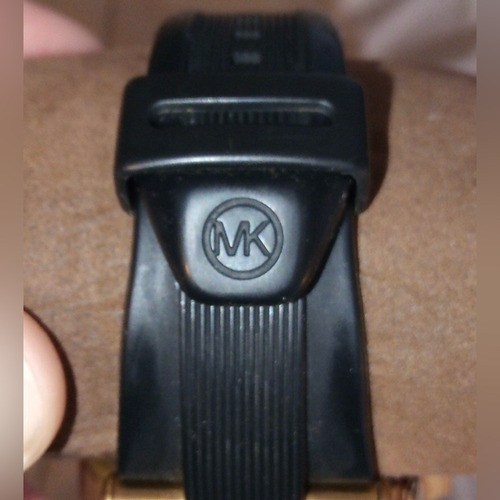 Michael Kors Dylan Men's Watch Style MK8184 Rose Gold & Black - Picture 10 of 15